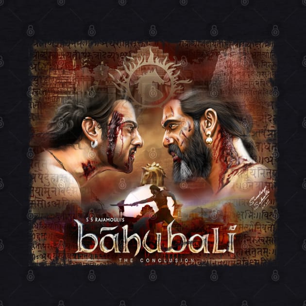 Bahubali movie design and painting by SAN ART STUDIO 